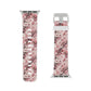 Cherry Blossom Floral Apple Watch Band - Elegant Design.