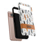 Personalized Whispering Feathers Samsung, Google Pixel and iPhone Case, Custom Name Case.