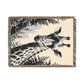 Giraffe Illustration Tapestry Woven Blanket