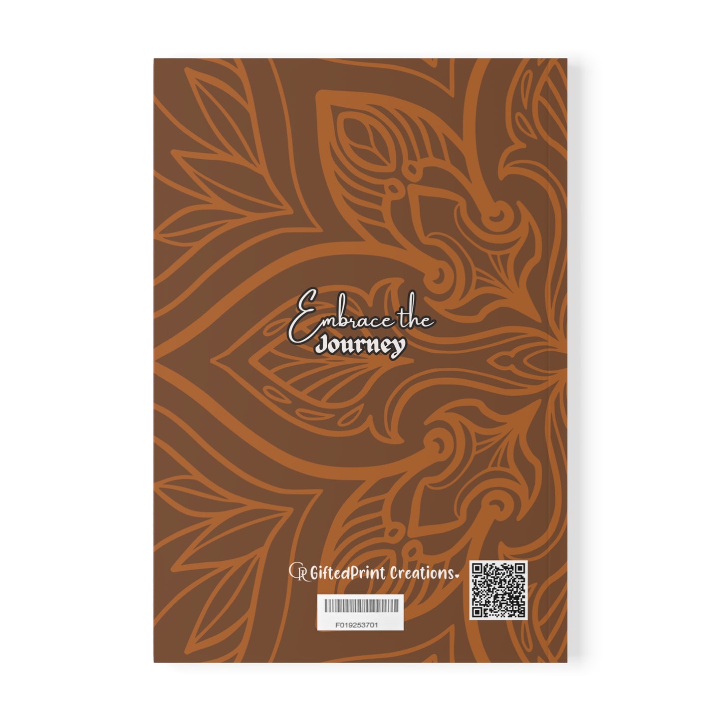 Chic A5 Notebook - "Notes" & "Embrace the Journey" Design for Inspiration