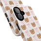 Cute Bear Pattern Magnetic Phone Case, Durable Animal Design, Gift for Kids, Trendy Case for iPhone, Cute Phone Accessory