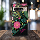 Personalized Floral Fantasy Samsung and Google Pixal Phone Case – Personalized Tough Cases with Colorful Garden Design