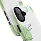 Stylish Tough iPhone Magnetic Cases with Leaf Design, iPhone Protection Cases, Greenery iPhone Covers, Eco-Friendly iPhone Accessories, Gift for Her.