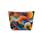 Cosmic Swirl Cotton Cosmetic Bag