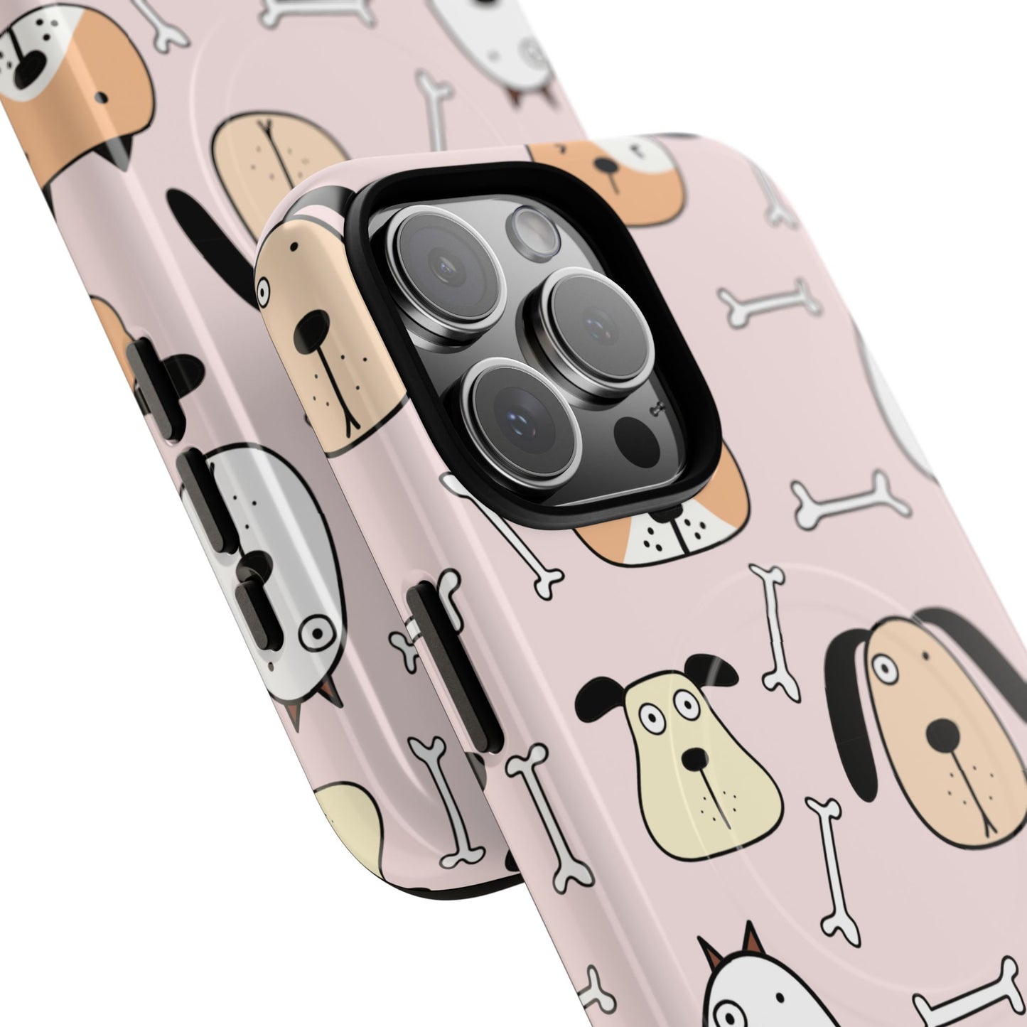 Cute Dog iPhone Case, Tough Magnetic Cases for Pet Lovers, Dog-Themed Accessories, Gift for Dog Owners, Unique iPhone Cover