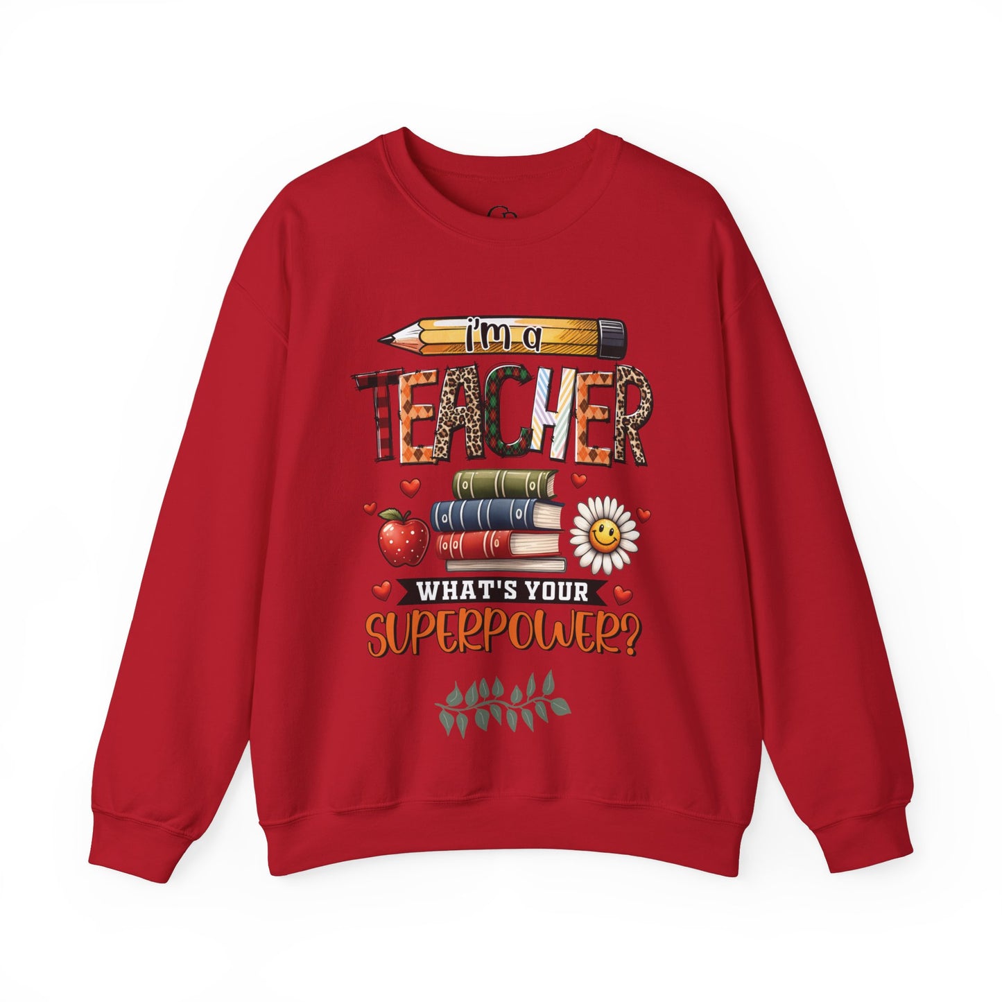 Teachers are Heros Unisex Heavy Blend™ Crewneck Sweatshirt