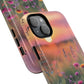 Floral Sunset Phone Case, Tough Magnetic Cases for iPhone, Nature Lover Gift, Durable Protection, Eco-Friendly Phone Accessory