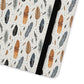 Whispering Feathers iPhone and Samsung Flip Cases
