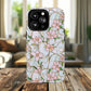 Blossom Veins Tough iPhone Magnetic Cases, Elegant Floral Designs, iPhone Floral Stained Glass Stylish Accessory, Protective Mobile Cover, Unique Gift Idea