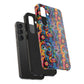 Psychedelic Visions Vibrant Art iPhone and Samsung Phone Case - Stylish Tough Case for Artists & Creatives.