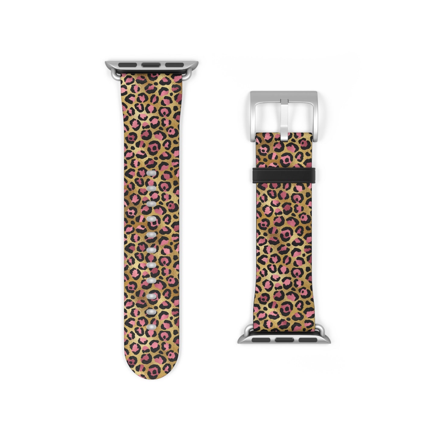 Stylish Leopard Luxe Print Watch Band, Unique Accessories, Trendy Gift, Animal Print Style, Fashionable Watch Strap