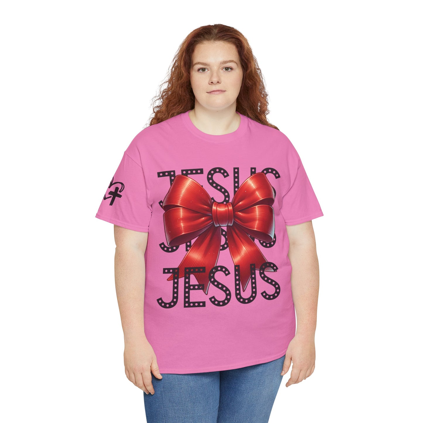 JESUS Unisex Heavy Gildan Cotton Tee