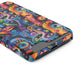 Psychedelic Visions Phone Case with Card Holder - Colorful and Stylish Design for Creatives