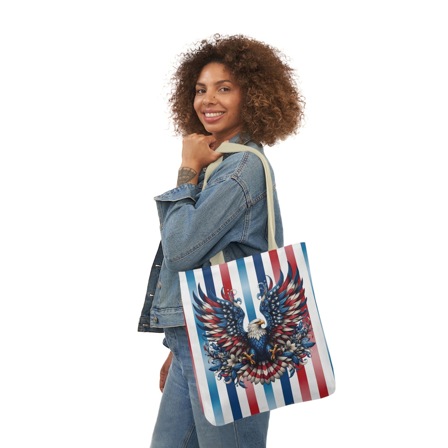 Patriotic Pride Canvas Tote Bag