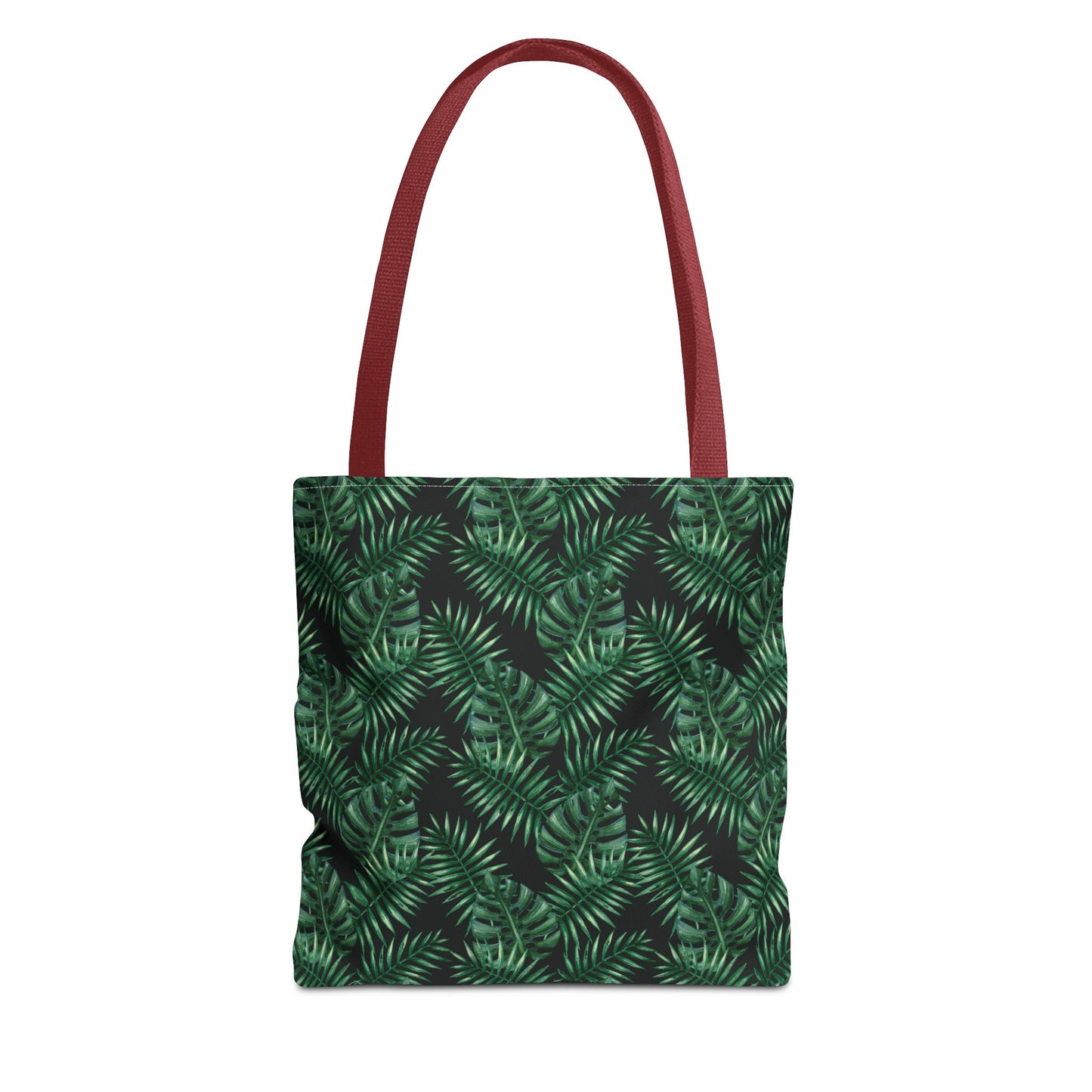 Black Tropical Bliss Tote Bag