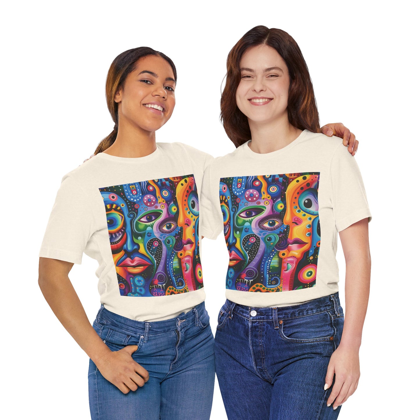 Psychedelic Visions Unisex Jersey Short Sleeve Tee