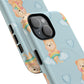 Cute Bear Magnetic iPhone Case, Kid-Friendly iPhone Cover, Stylish Cell Accessory, Gift for Kids, Durable Design for Any Occasion