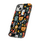 Whimsical Feline Garden iPhone, Samsung or Google Pixel Tough Cases