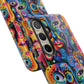 Psychedelic Visions Vibrant Samsung, iPhone and Google Pixel Phone Cases - Colorful Artistic Design