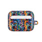 Psychedelic Visions Colorful Artistic AirPod Case - Unique Design for Music Lovers