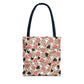 Heart Patterned Tote Bag - Cute & Stylish Carryall for Every Occasion