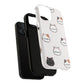 Cute Cat Tough Magnetic Case, iPhone Cover, Cat Lover Gift, Cute Cat Accessories, Pet-Themed iPhone Case