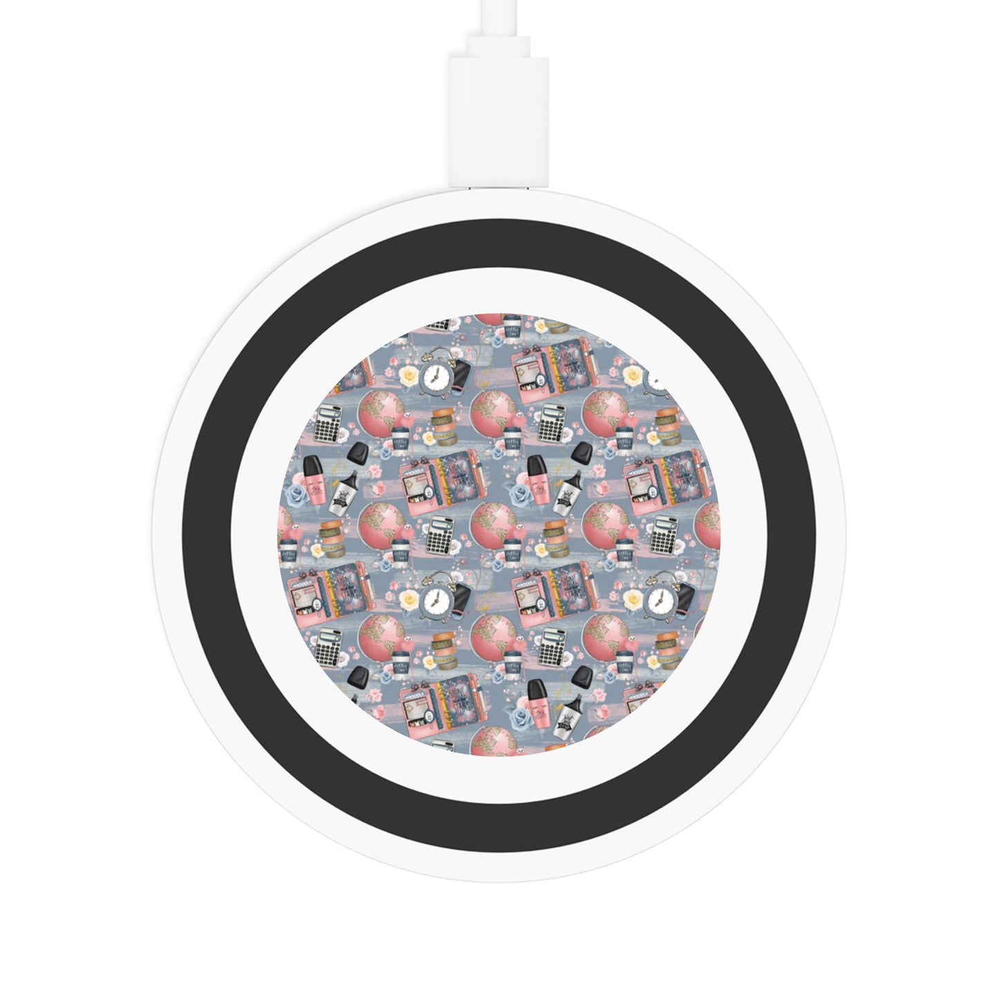 Chic Essentials Quake Wireless Charging Pad - Stylish Tech Accessory for Home & Office