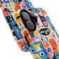 Personalized Vibrant Phone Case,  Magnetic iPhone Cover, Colorful Abstract Protection, Trendy Gift, Unique Tech Accessory, Art Phone Case