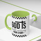 God is Still Writing My Story Accent Coffee Mug