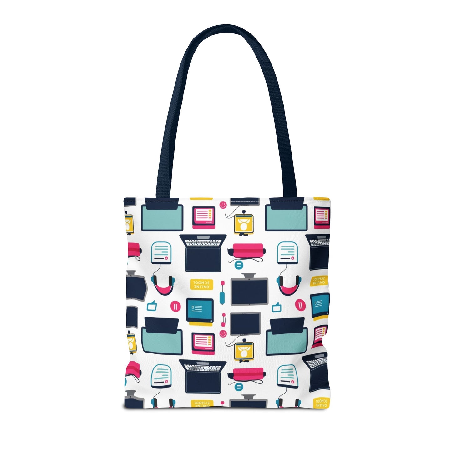 Techie Tote Bag - Stylish Personalized Tote for Students, Gift for Tech Lovers, Eco-Friendly Shopping Bag, Back to School.