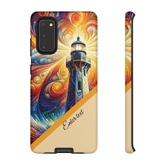Personalized Cosmic Beacon Tough Samsung and Google Phone Cases