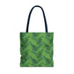 Green Tropical Bliss Tote Bag