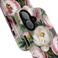 Floral Peonies Tough Magnetic Phone Cases, Durable Floral Phone Cover, Chic Flower Case, Stylish Phone Protector, Gift for Her