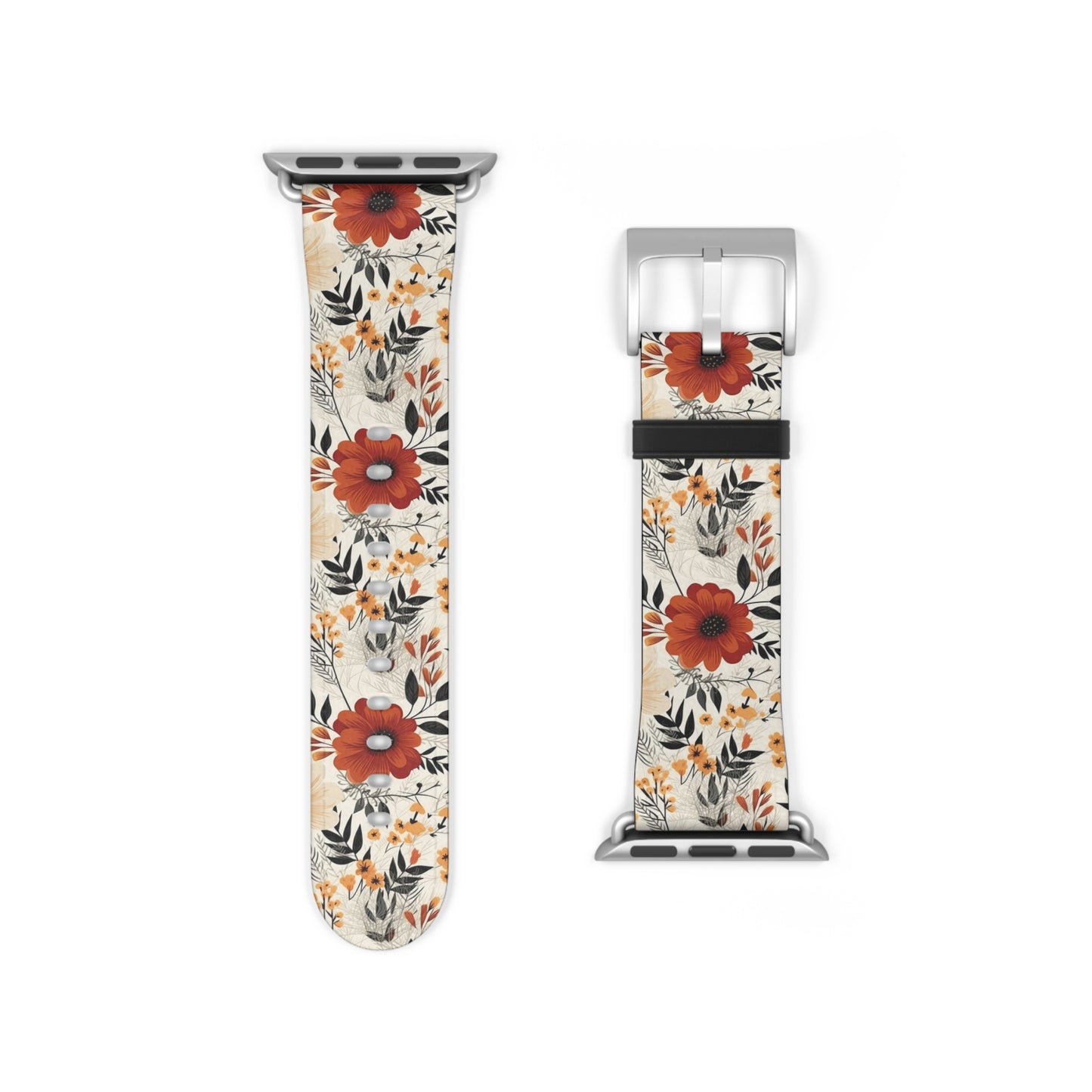 Boho Chic Floral Watch Band - Stylish & Colorful Replacement Strap for Women.