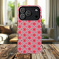 Roseburst Mosaic Vibrant Flower Pattern iPhone Case, Stylish iPhone Cover, Tough Magnetic Case, Floral Gift, Trendy Accessory for Her