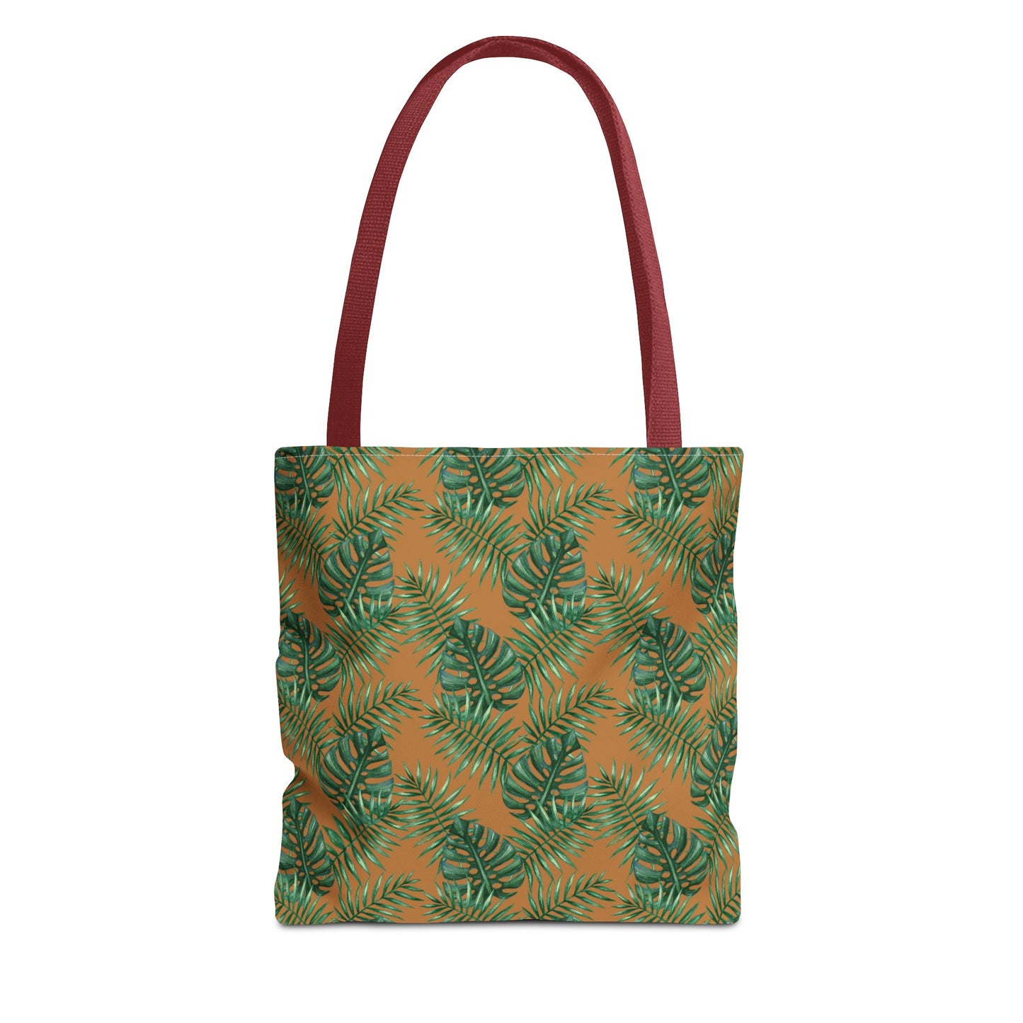 Brown Tropical Bliss Tote Bag