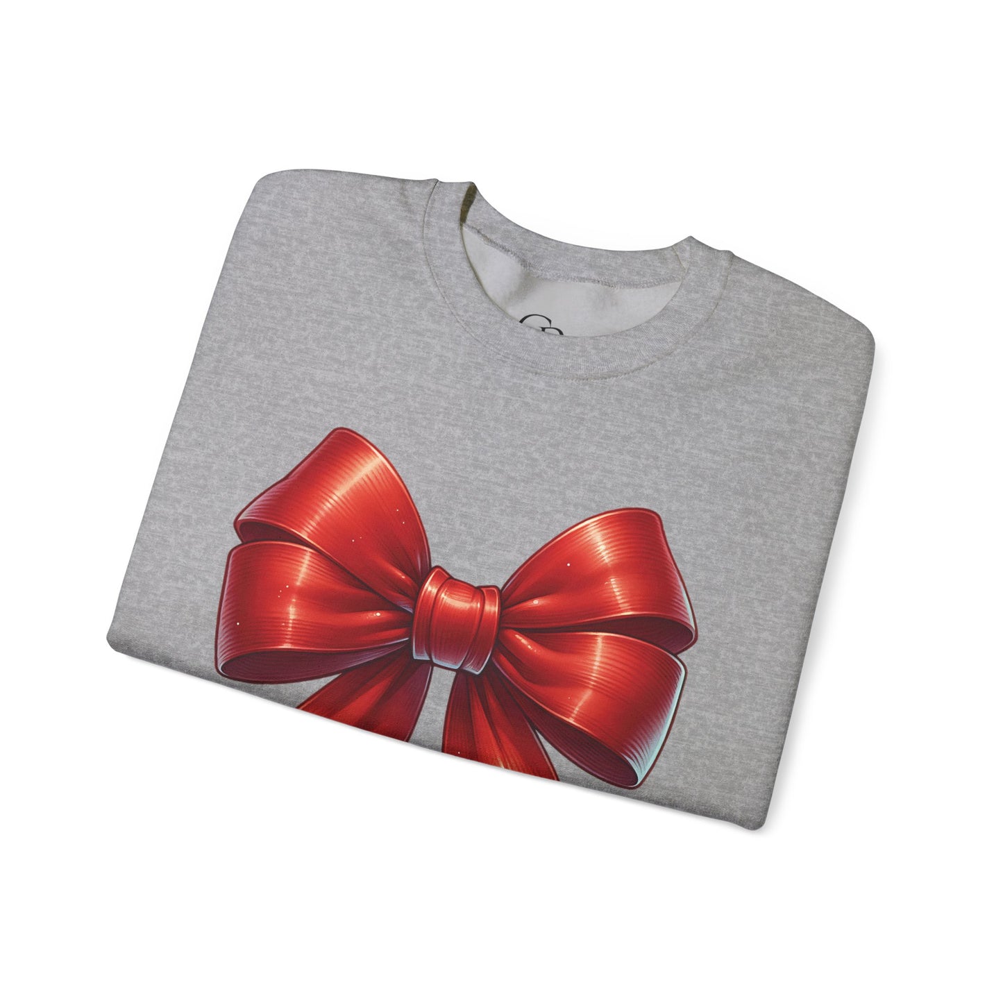 Bow Charm Valentines Unisex Gildan Heavy Blend™ Crewneck Sweatshirt