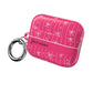 Personalized Pink Bow Coquette AirPod Cases — Custom Name Protective Cover