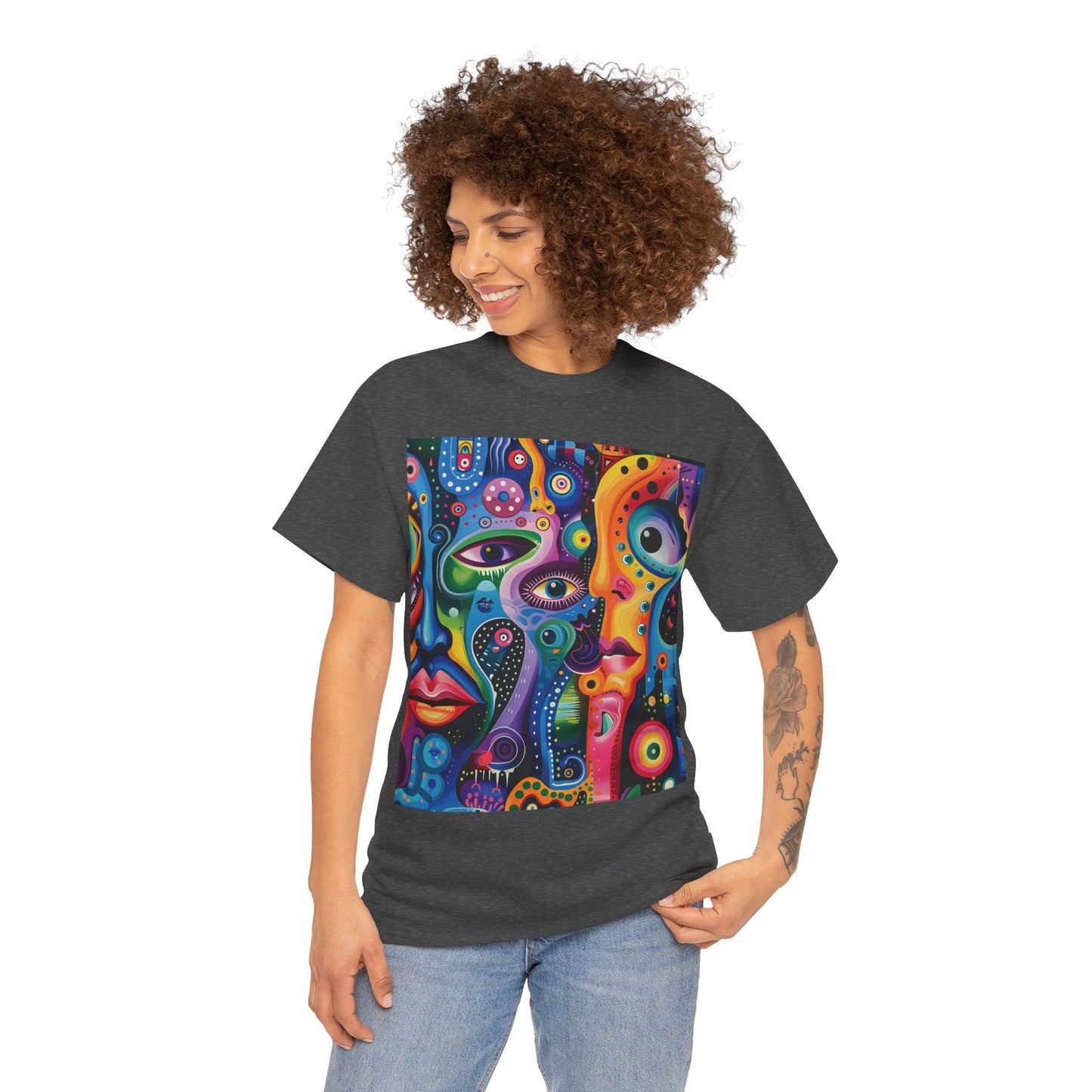 Psychedelic Visions Unisex Heavy Cotton Tee