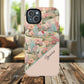 Blush Bloom Village Tough Magnetic MagSafe®Case, Durable Protection, Unique Gift for Nature Lovers,  iPhone® 13, 14, 15, 16, 17, Pro, Pro Max, Plus Cases.