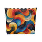 Cosmic Swirl Cotton Cosmetic Bag