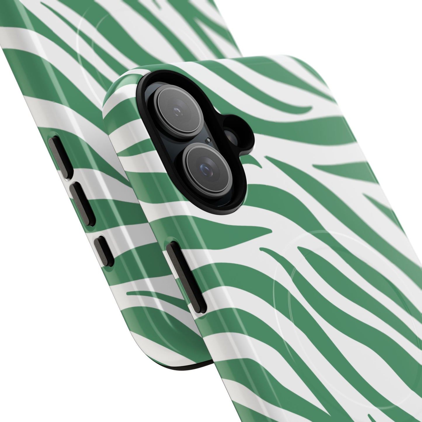 Trendy Zebra Print iPhone Case, Stylish Tough Magnetic Case for iPhone, Animal Print Accessory, Unique iPhone Cover, Gift for Animal Lovers