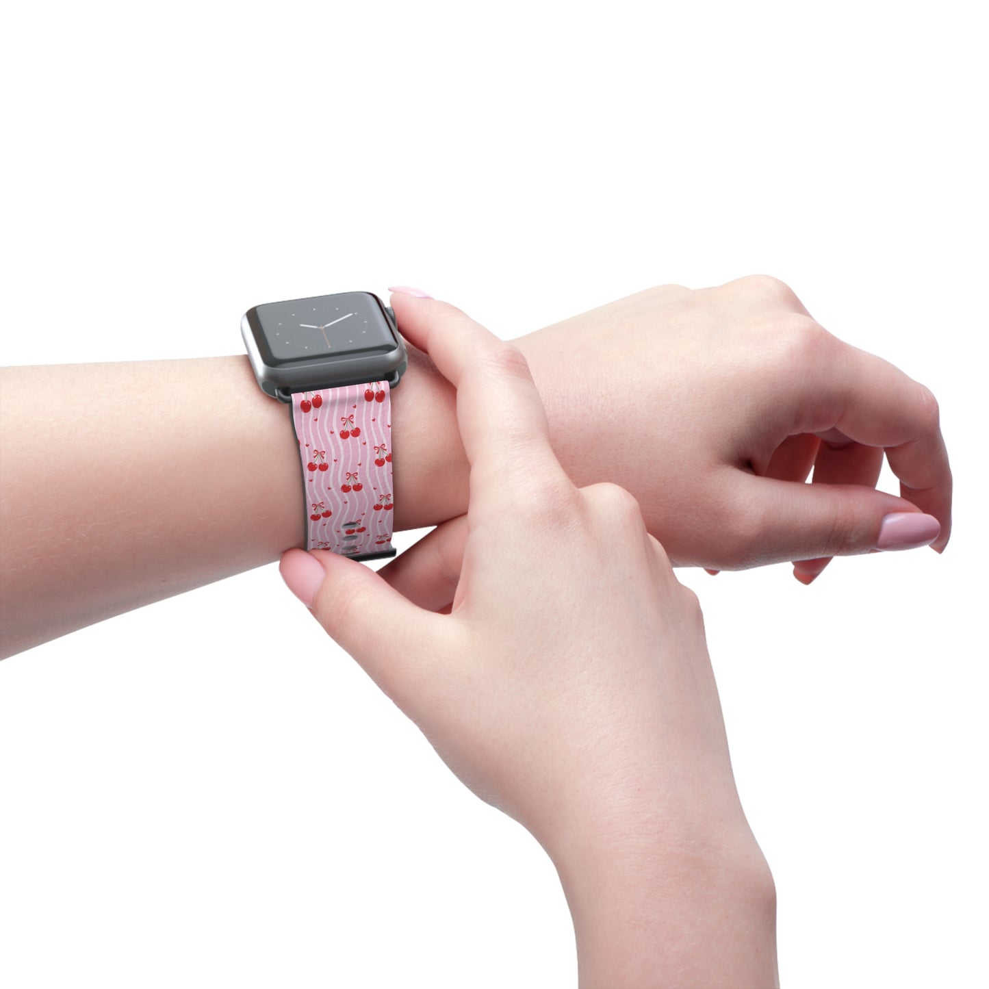 Cherry Blossom Dreams Watch Band — Cute Retro Kawaii Apple Watch Strap