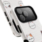 Cute Cat Tough Magnetic Case, iPhone Cover, Cat Lover Gift, Cute Cat Accessories, Pet-Themed iPhone Case
