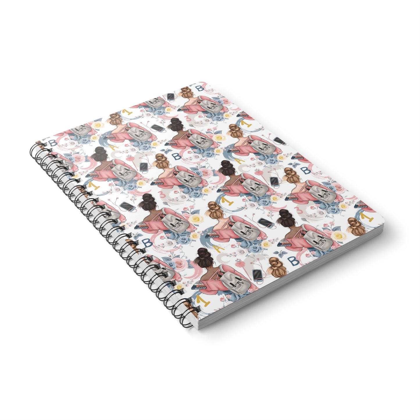 Study Chic Softcover Notebook, A5