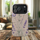 Lavender Floral Tough Magnetic Phone Case | Durable Protective Cover, Flower Design, Gifts for Her, Phone Accessories, Nature Lover