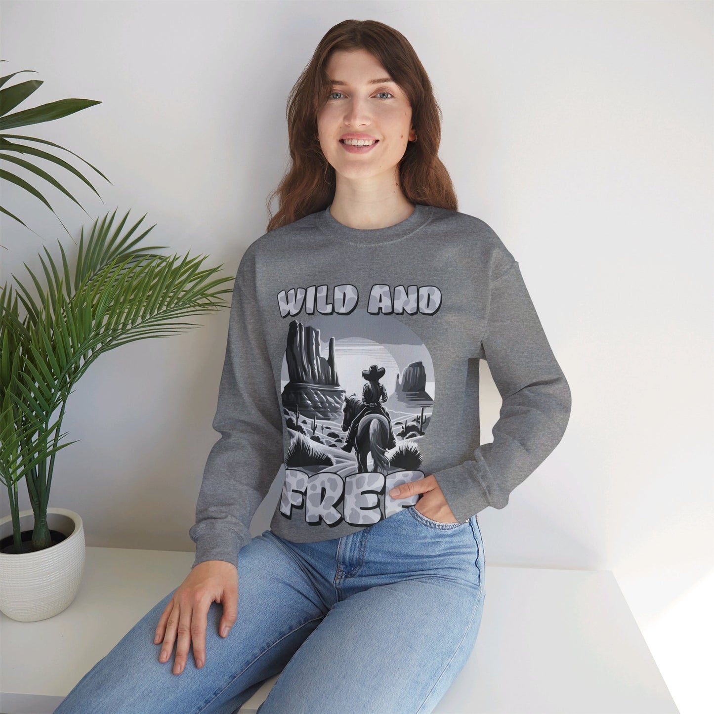 Wild 'n' Free Unisex Heavy Blend™ Crewneck Sweatshirt