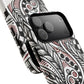 InkWhirl Fusion Stylish Tough Magnetic iPhone Case,  Unique Design, Gift for Him/Her, Trendy Accessory, Artist Collaboration, Durable Protection,Magsafe iPhone case