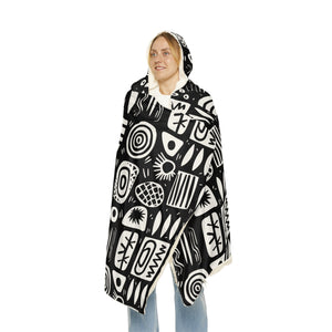 Abstract Rhythm Cozy Snuggle Blanket