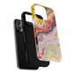 Colorful Red Marble iPhone Case, Tough Magnetic Cases, Stylish iPhone Protection, Unique Gift for iPhone Lovers, iPhone Accessories